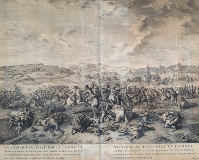 La bataille de Staffarda le 18 août 1690 - Jan van Huchtenburgh