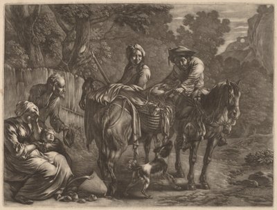 Brigands à cheval - Jan van Huchtenburgh