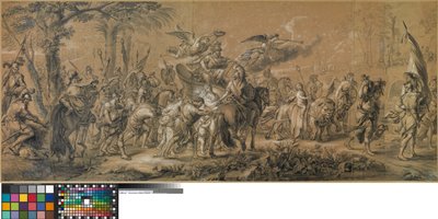 Dutch : La glorification de Mars - Jan van Orley