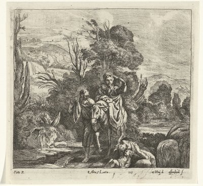 Fuite en Égypte - Jan van Ossenbeeck