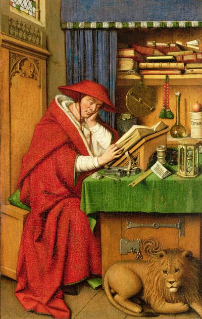 Saint Jérôme dans son étude - Jan van Eyck