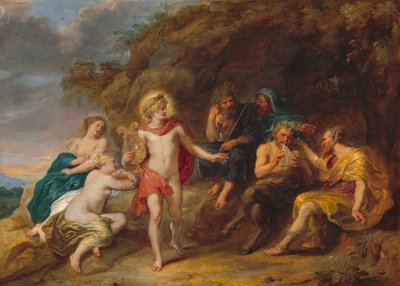 Le jugement de Midas - Jan van den Hoecke