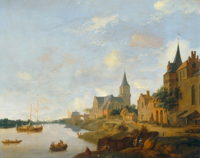 Le Rhin à Emmerich avec l