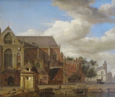 Paysage urbain - Jan van der Heyden