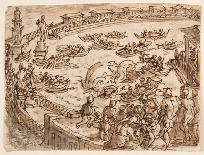 Recto : Chasse à la baleine par l