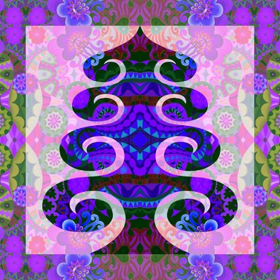 Arbre en violet, 2020 - Jane Tattersfield