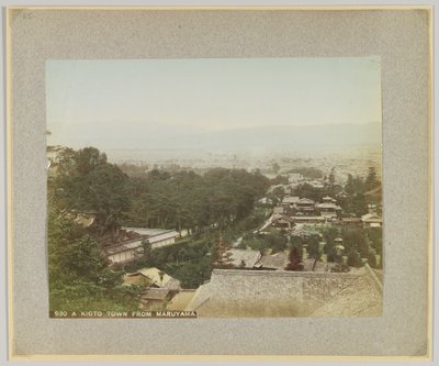 Une ville de Kyoto depuis Maruyama, Japon - Japanese Photographer
