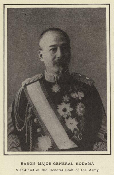 Baron Major-Général Kodama, vice-chef de l
