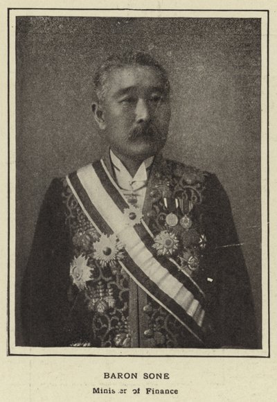 Baron Sone, ministre des Finances - Japanese Photographer
