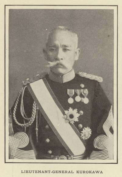 Lieutenant-général Kurokawa - Japanese Photographer