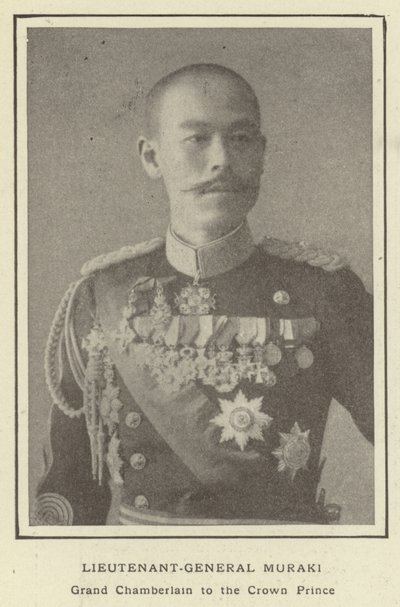 Lieutenant-général Muraki, grand chambellan du prince héritier - Japanese Photographer