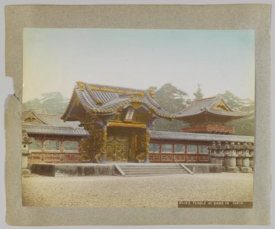 Temple au parc Shiba, Tokyo, Japon - Japanese Photographer