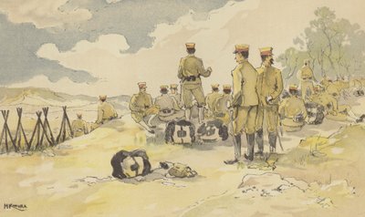 Un bataillon de la garde impériale s