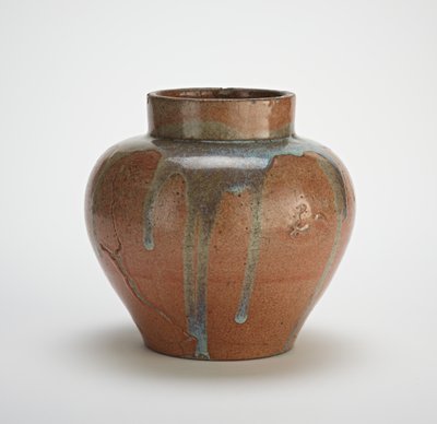 Pot, possiblement Seto, fin 18e-19e siècle - Japanese School
