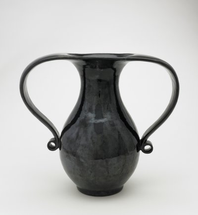 Vase Kyoto ou Seto en forme de 