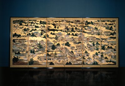 Vues dans et autour de Kyoto, période Edo, c.1616-24 - Japanese School
