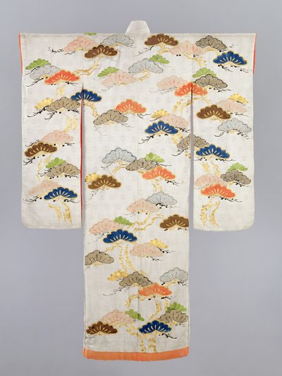 Kimono de femme, période Edo (1600-1868) - Japanese School