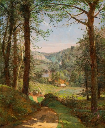 Luccombe Chine, Île de Wight - Jasper Francis Cropsey