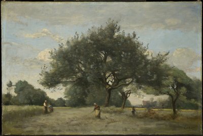 Pommiers dans un champ - Jean-Baptiste-Camille Corot