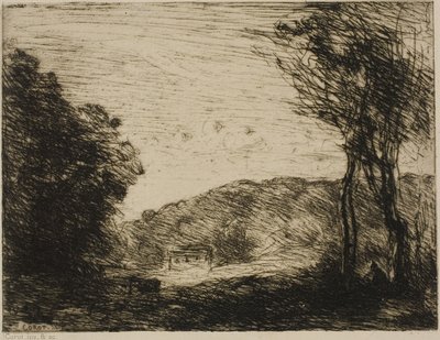 Paysage boisé - Jean-Baptiste-Camille Corot