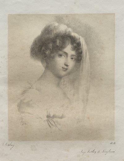 Mme Horace Vernet - Jean-Baptiste Isabey