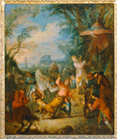 Chasse chinoise - Chinese hunt ... - Jean Baptiste Joseph Pater