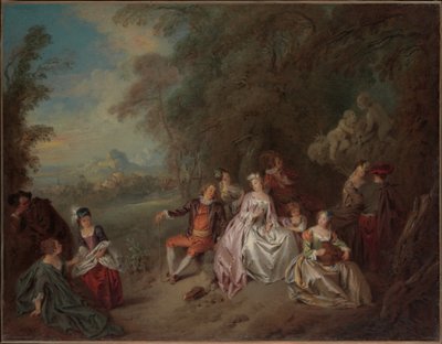 Concert Champêtre - Jean-Baptiste Joseph Pater