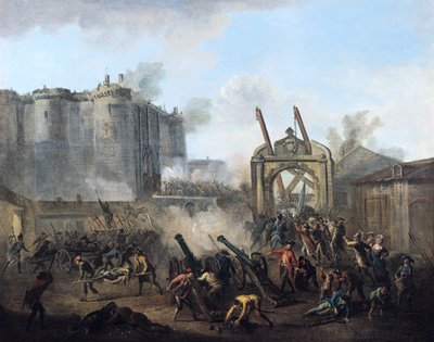 La prise de la Bastille le 14 juillet 1789 - Jean Baptiste Lallemand