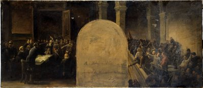 Esquisse pour le cabinet du préfet de l