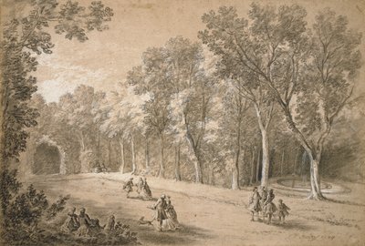 Scène de parc - Jean-Baptiste Oudry