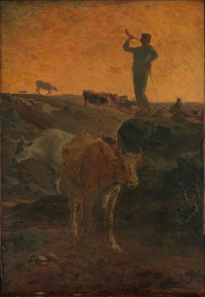 Ramener les vaches à la maison - Jean-Francois Millet