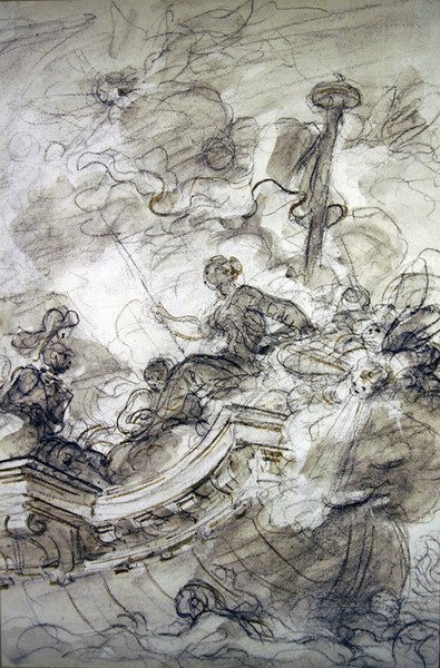 Astolfo part en mer avec Andronica et Sofrosina - Jean Honore Fragonard