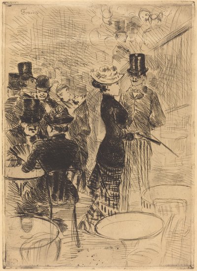 Le bar des Folies-Bergère - Jean-Louis Forain