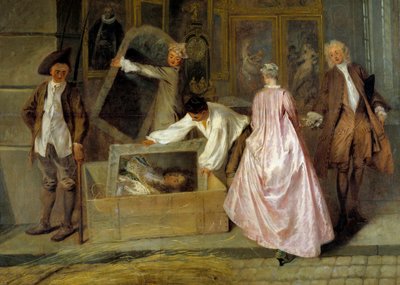 Préparation du colis. Détail gauche de l