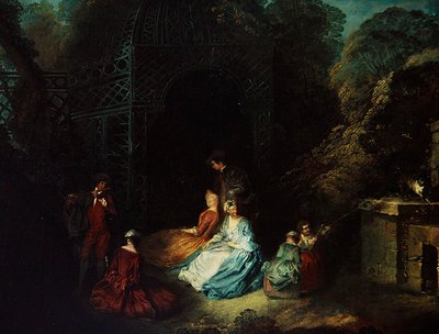 Le flûtiste - Jean Antoine Watteau