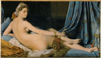 La Grande Odalisque - The Great Odalisque … - Jean Auguste Dominique Ingres
