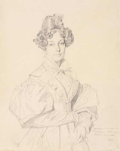 Madame Désiré Raoul-Rochette, 1830 - Jean Auguste Dominique Ingres