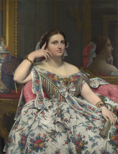 Madame Moitessier - Jean Auguste Dominique Ingres
