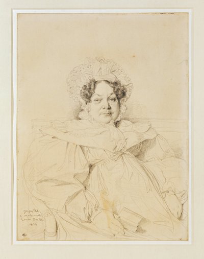 Mme. Louis-Francois Bertin … - Jean Auguste Dominique Ingres