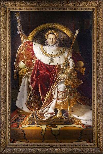 Napoléon Ier sur le trône impérial, 1806 - Jean Auguste Dominique Ingres