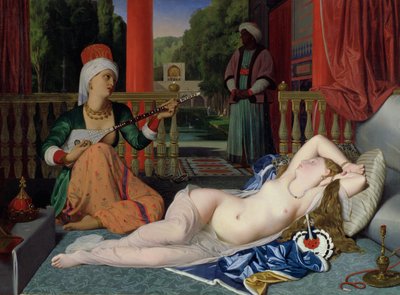 Odalisque avec esclave - Jean Auguste Dominique Ingres