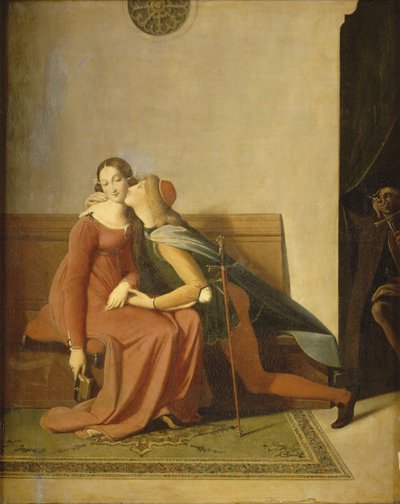 Paolo et Francesca - Jean Auguste Dominique Ingres