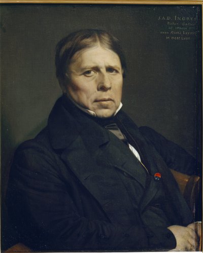 Autoportrait à 78 ans - Jean Auguste Dominique Ingres