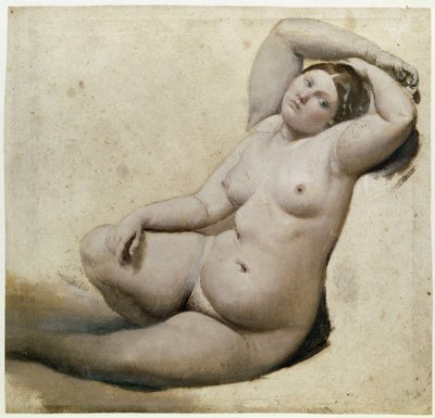 Étude pour le bain turc : La Femme aux trois bras (détail) - Jean Auguste Dominique Ingres