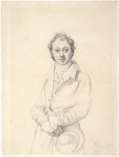 The Archeologist Désiré-Raoul Rochette - Jean Auguste Dominique Ingres
