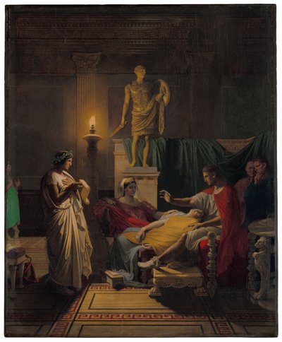 Virgile lisant l