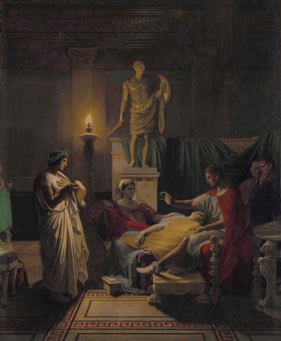 Virgile lisant l