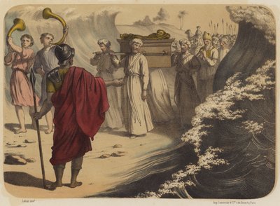 Passage du Jourdain - Jean Baptiste Auguste Leloir