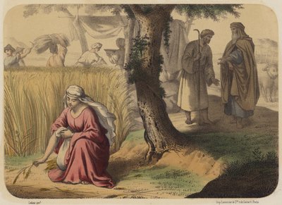 Ruth dans le champ de Booz - Jean Baptiste Auguste Leloir