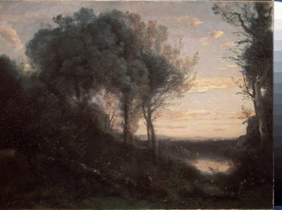 Soir - Jean Baptiste Camille Corot